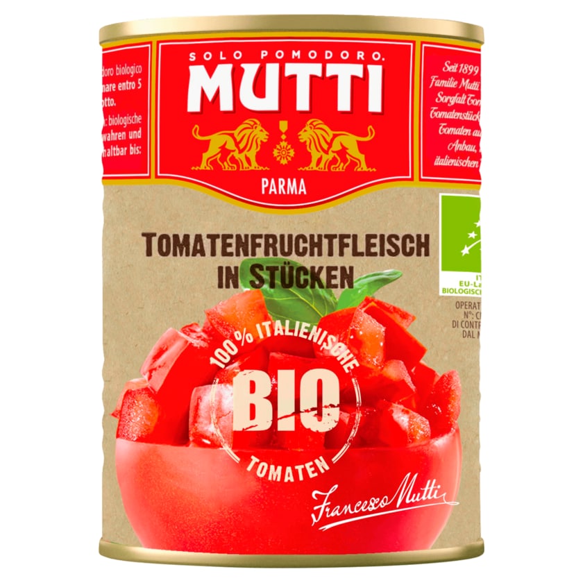 Mutti Bio Gehackte Tomaten 400g